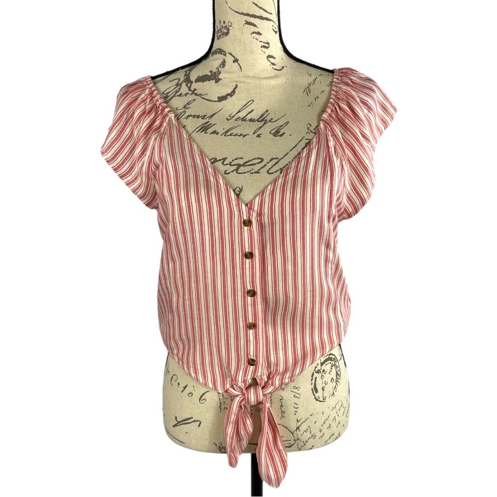 American Eagle Outfitters Striped Top - Picture 2 of 10